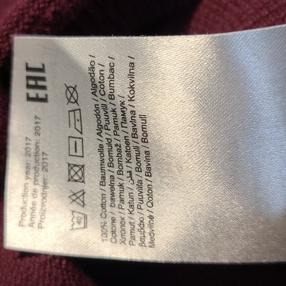 Vila large wine/burgundy sweater - Picture 5 of 5